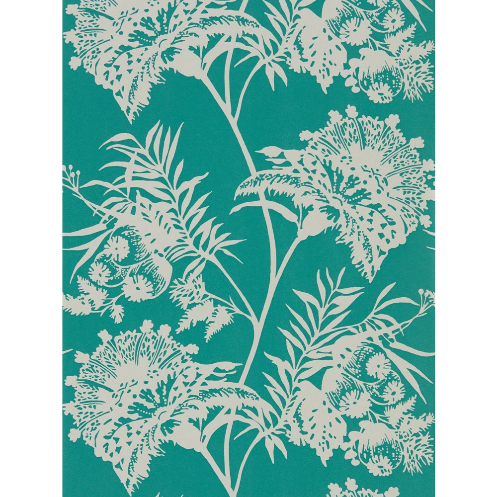 Bavero Wallpaper 111765 by Harlequin in Emerald Green